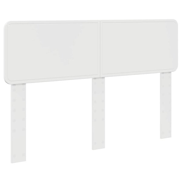 vidaXL Tête de lit Blanc Brillant 140 cm Bois d'ingénierie