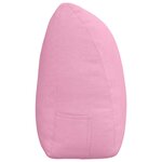 vidaXL Coussin de Dos Rose 200 x 24 x 50 cm tissu