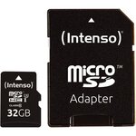 Carte mémoire intenso micro sd uhs i professionnel 32 go