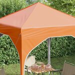 vidaXL Tente de fête pop-up 194 x 194 x 245 cm Orange