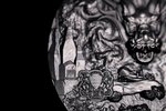 WINGED DRAGON OF PROTECTION 9 Dragons Series 5 Once Argent Monnaie 18888 Francs Chad 2024