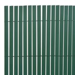 vidaXL Clôture de jardin double face 110x300 cm Vert