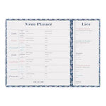 Menu Planner - Bleu Marine - Draeger paris