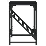 vidaXL Étagère à chaussures noir 90x30x45 cm bois d'ingénierie