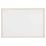 Tableau blanc  cadre en bois  (L)400 x (H)300 mm BI-OFFICE