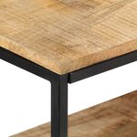 vidaXL Buffet 150x30x75 cm Bois de manguier brut