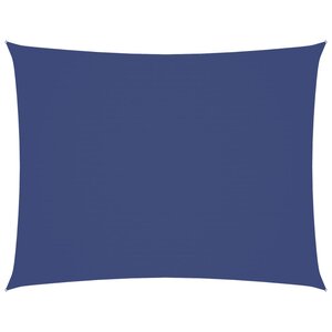 vidaXL Voile de parasol tissu oxford rectangulaire 4x5 m bleu