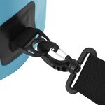 Vidaxl sac sec avec fermeture éclair bleu 20 l pvc