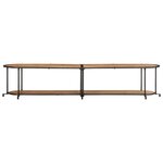 vidaXL Meuble TV 200x42x40 cm bois d'acacia massif