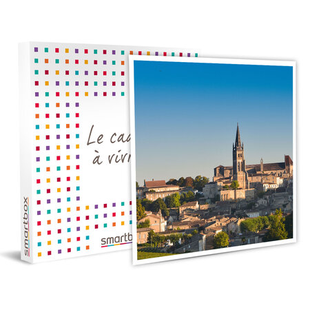 SMARTBOX - Coffret Cadeau - Aller-retour Paris-Saint-Émilion, Visite et Dégustation de vin