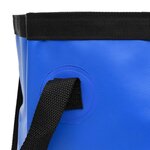 vidaXL Seaux pliables 2 Pièces bleu 20 L PVC