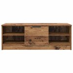 vidaXL Meuble TV Bois Ancien 102 x 35 x 36 5 cm Bois d'ingénierie
