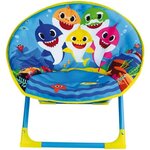 BABY SHARK Siege lune pliant 47 x54 x 42 cm pour enfant