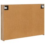 vidaXL Armoire Miroir de Salle de Bain Chêne artisan