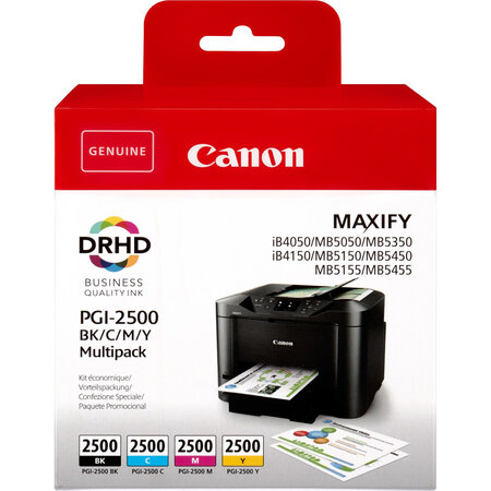 Canon canon pgi-2500 bk/c/m/y multipack