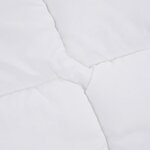 vidaXL Protège-matelas blanc 100x220 cm