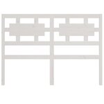 vidaXL Tête de lit blanc 205 5x4x100 cm bois massif de pin