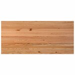 vidaXL Dessus de bureau marron clair bois chêne massif rectangulaire