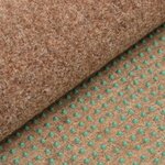 vidaXL Gazon artificiel avec picots 10x1 33 m Beige