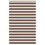 vidaXL Store zèbre marron 145x230cm largeur du tissu 140 9cm polyester