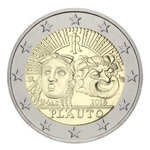 2 euros commémorative Italie 2016 - Plauto.
