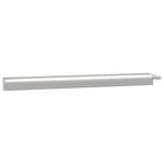 vidaXL Lame de cascade de piscine avec LED acier inoxydable 110 cm