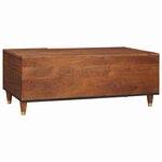 vidaXL Table basse 100 x 54 x 40 cm Bois de mangue massif