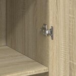 vidaXL Armoire de rangement chêne sonoma 70x42 5x225 cm