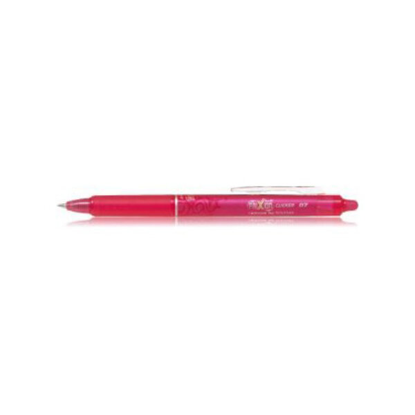 Stylo roller rétractable Frixion Ball Clicker 0,7 Rose PILOT