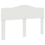 vidaXL Lit de Rangement Blanc 140 x 190 cm Bois d'ingénierie