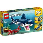 Lego creator 3-en-1 31088 les créatures sous-marines - jeu de construction