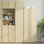 vidaXL Armoire de rangement mince chêne sonoma 45x42 5x225 cm