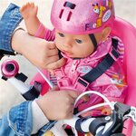 Zapf Creation 834329 - Baby Born siège vélo pour poupée