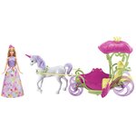 Barbie calèche dreamtopia sweetville dyx31