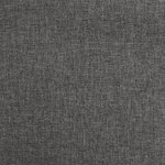 vidaXL Fauteuil Gris foncé Tissu
