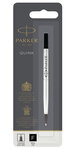 PARKER recharge Roller Ball  pointe fine  noire  blister X 1