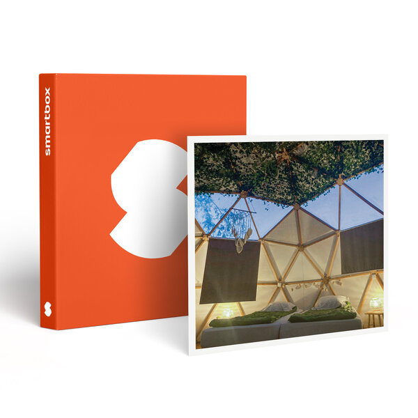 SMARTBOX - Coffret Cadeau Séjour insolite de 2 jours en famille dans un dôme avec bain finlandais près de Calais -  Séjour
