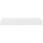 vidaXL Matelas à ressorts ensachés dureté moyenne 80x200 cm