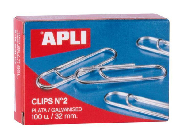 100 Trombonnes Galvanisés Nº2 32mm