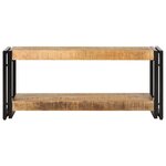 vidaXL Meuble TV 90x30x40 cm Bois de manguier massif