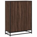 vidaXL Bibliothèque chêne marron 80 5x35x107 5 cm bois d'ingénierie