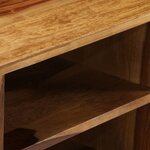 vidaXL Meuble TV Bois massif de Sesham 118 x 30 x 40 cm