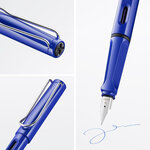 Stylo à plume safari blue  taille de plume: M LAMY