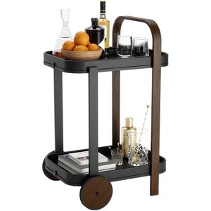 Desserte en acier 2 plateaux  bellwood