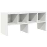 vidaXL Étagère à chaussures empilable blanc 89 5x30x40 cm