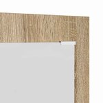 vidaXL Porte-manteau mural Montage mural Chêne sonoma 96 x 1 5 x 90 cm