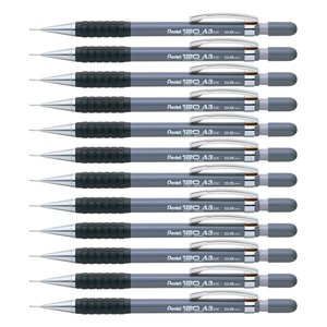 Porte-mine Hi-Graph A315 Corps Plastique Gris Pointe 0 5mm x 12 PENTEL