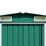 vidaXL Abri de jardin Vert 257x990x181 cm Acier galvanisé