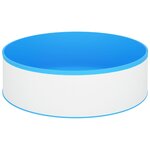 vidaXL Piscine à éclaboussures 350x90 cm Blanc