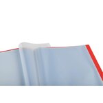 Protège-documents En Polypropylène Souple Opak 200 Vues - A4 - Rouge - X 8 - Exacompta